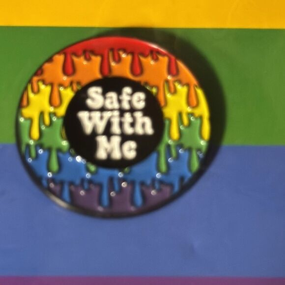 Rainbow Certified pride enamel pins - Picture 5 of 7